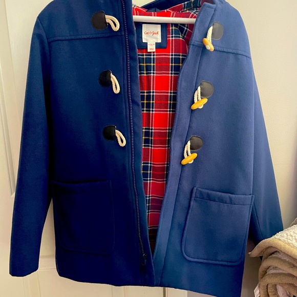 Cat and Jack Pea coat - Picture 2 of 3